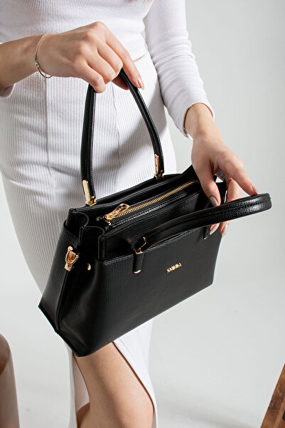 MEGA ÇANTA Faux Leather Stylish Handheld High Quality Women's Shoulder Bag