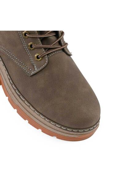 Tmall Men's Comfort Lined Ankle Boots, Model TM1GB1007, Brown