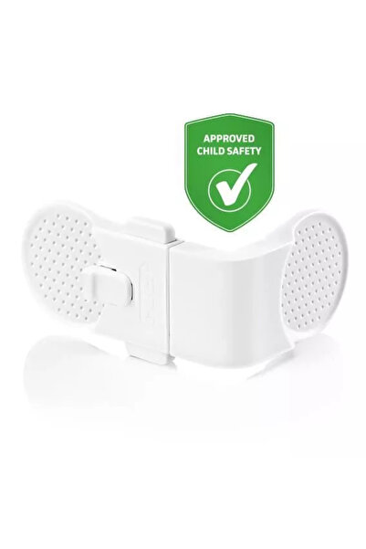 reer Drawer lock, plastic, white, 1 pc,