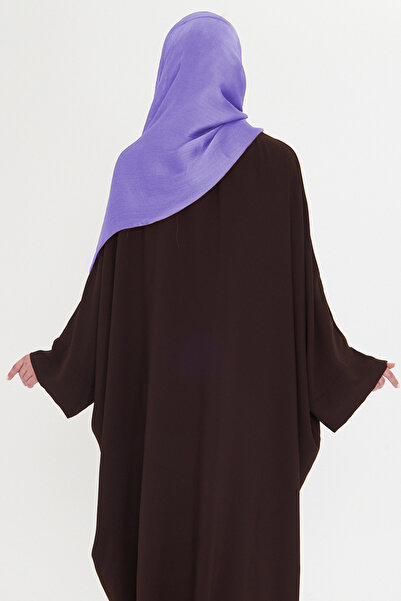 HÜRREM BONE Purple Plain Classic Shawl Turlu Polyester Luxury Janjan 202126_22