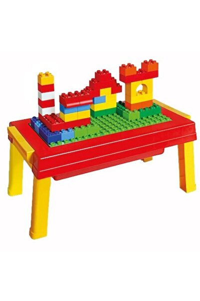 Unico construction blocks set with table