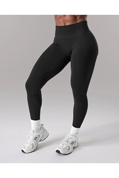 ALPHALETE Seamless/Shirred Tights with Gathered Detail