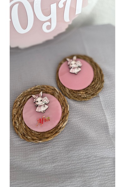 Gökçem hediyelik 20 adet tavşan figürlü magnet