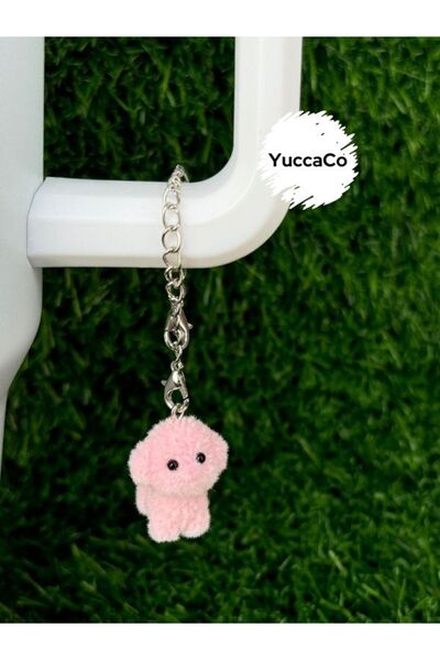 YuccaCo Accessorize Your Life تعليقة ترمس على شكل كلب بودل/تعليقة ترمس على شكل كلب/تعليقة حقيبة على شكل حيوان
