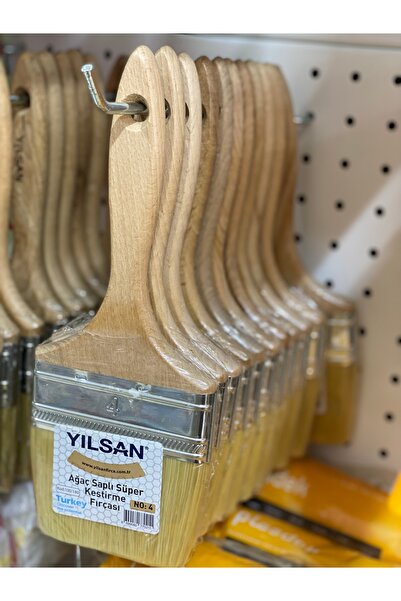 YILSAN FIRÇA Yılsan Wooden Handle Super Cutting Brush No: 4