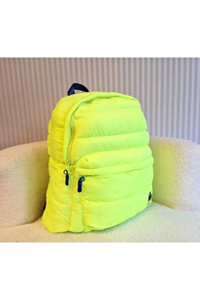 Chocuk Embroidered Plush Quilted Detailed Children's Backpack
