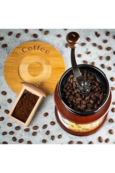 Kinghoff Rasnita de cafea traditionala, manuala, 19x11 cm,