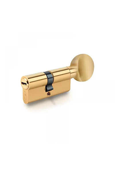 Kale Kilit 164BM-68 uneven door lock cylinder with knob, 68 mm, 5 fingerprint keys
