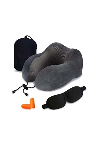 Arabest Travel Pillow Luxury Memory Foam Neck & Head Support Pillow Soft Slee...