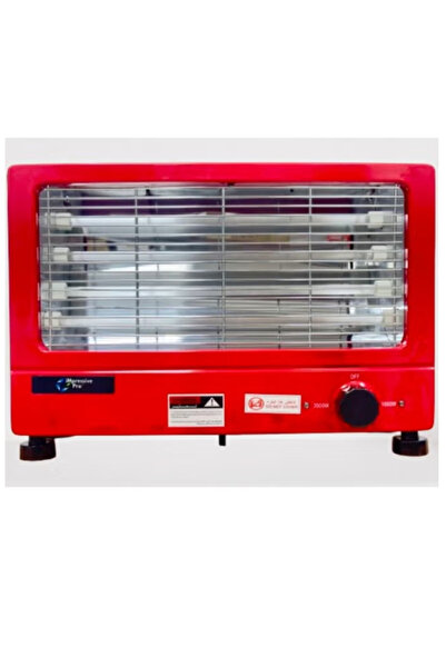 Impressive Pro Electric Heater 4 Quartz Heating Elements 2000 W IM-2000SG Red