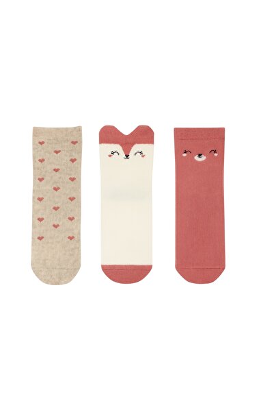 JUST SOCKS 3 LÜ BEBEK HAVLU PAMUK ÇORAP