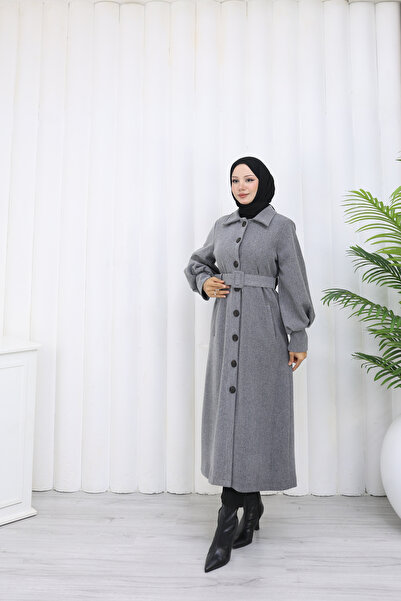 sorisso Long Belted Stamp Coat