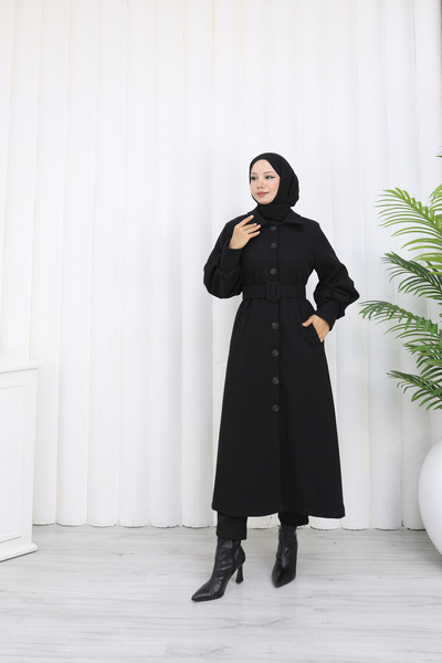 sorisso Μακρύ παλτό με κορδόνια