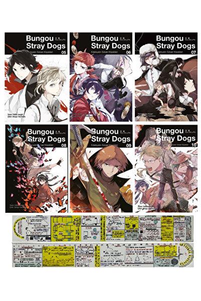 Gerekli Şeyler Yayıncılık Bungou Stray Dogs 5-6-7-8-9-10. Ciltler Manga Seti ...