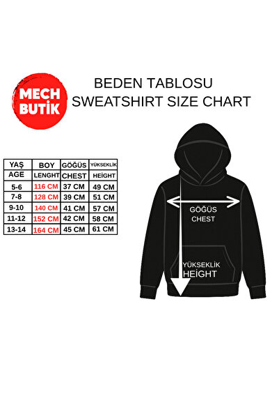 MECH BUTİK Φούτερ με κουκούλα Demon Hunters Huntrx με στάμπα σε μαύρο χρώμα