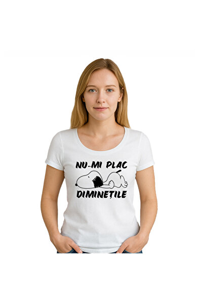 OEM Tricou dama Nu-mi plac diminetile