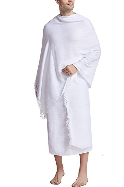 Pamira Розкішний хадж-умра для чоловіків, 110x210, м'який, без швів, 1250 г.