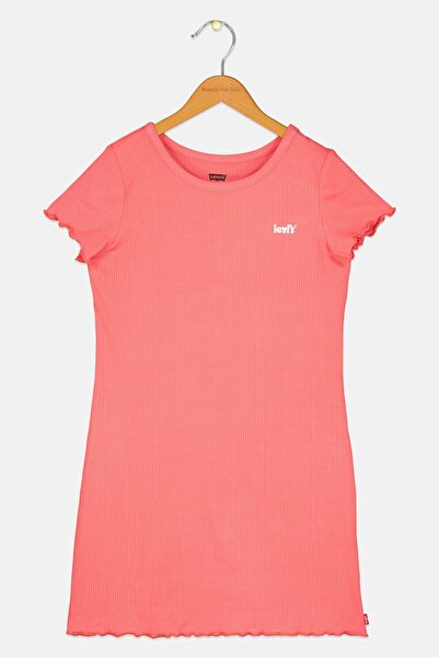 Levi's Kids Girl Ribbed Dress, Pink