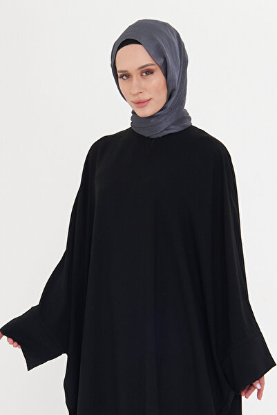 HÜRREM BONE Anthracite Plain Classic Shawl Turlu Polyester Luxury Janjan 202126_25