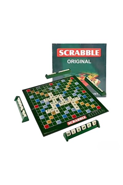 Virtual Trend Set joc de societate Scrabble, Virtual Trend, 4 table de joc, 100 litere, Engleză