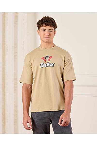 REDTAG تي شيرت بيج للأولاد الكبار من قطعة واحدة