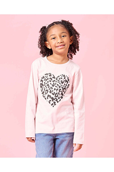 REDTAG Girls Pink And Black T-shirt Set (2Peice)