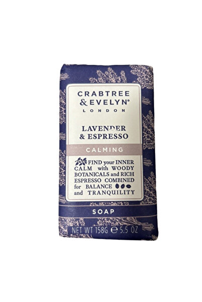 crabtree evelyn Crabtree & Evelyn, Lavender & Espresso, Calming, Soap Bar, 158 g
