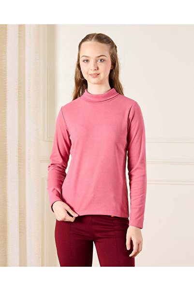 REDTAG Senior Girls Ivory And Fuchsia T-Shirt Set (Pack Of 2)