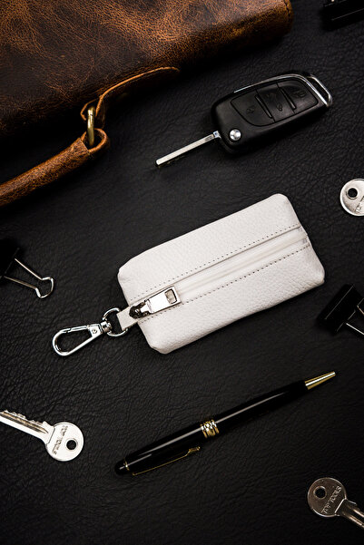 Other Leather Key Case SKL-001-NDM-6028 White