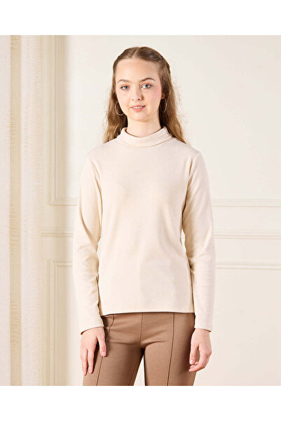 REDTAG Senior Girls Beige And Brown T-Shirt Set (Pack Of 2)