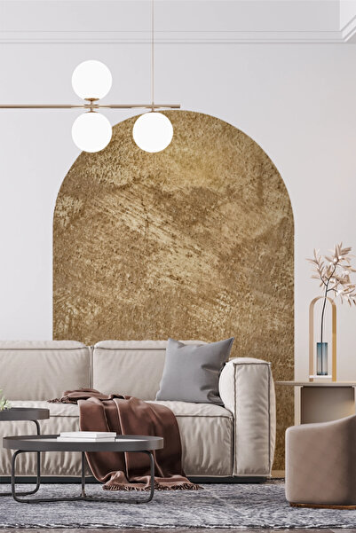 SDİGİTAL Rustik Doku Kemer Form Duvar Sticker – Kendinden Yapışkanlı Folyo De...