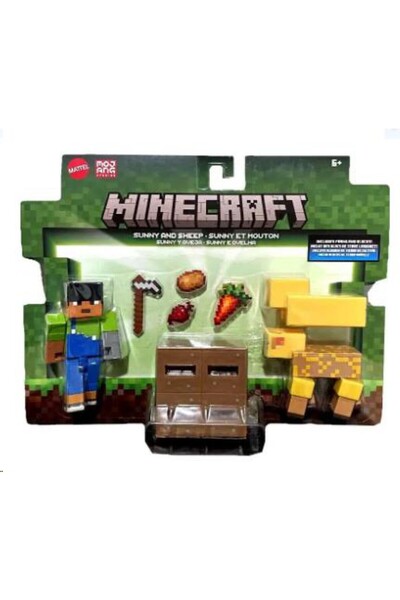 ABC Minecraft Figür 3,25inch-8,25cm - İkili Paket GTT53