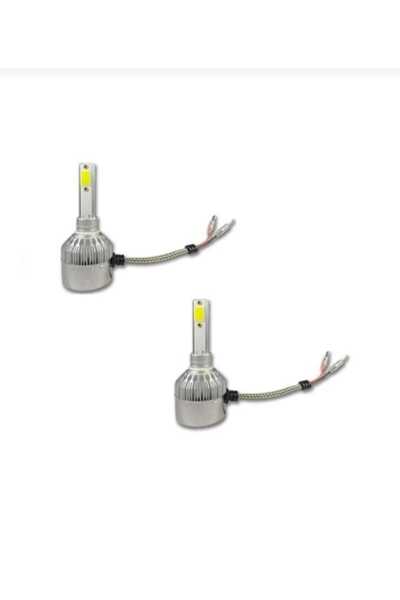 RAYOX Zenon H1 Led Xenon Şimşek Etkili -10800 Lm 6000k- Yüksek Aydınlatma Gücü Beyaz Renk