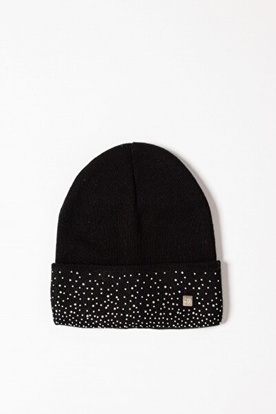 Heavy Tools Pălărie de damă cu logo mic PANAMI BLACK