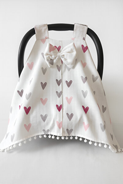 Muslin Stroller Cover, Apron Gift, 100% Cotton