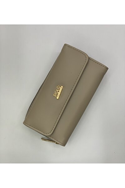 PurpleART Women's Polo Embroidered Large Horizontal Wallet 10X17X5Cm