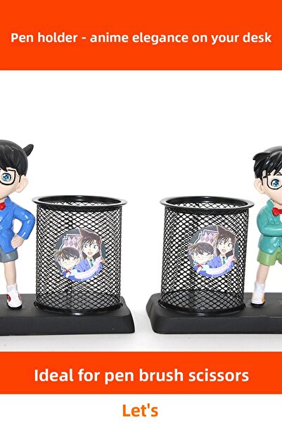 Letsii حامل أقلام متين بتصميم شخصيات الأنيمي