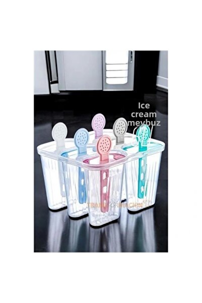 shopwave 6 قطع قالب آيس كريم قالب عصير