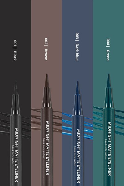 Flormar Flormar Midnight Matte Eyeliner 03 Dark Blue