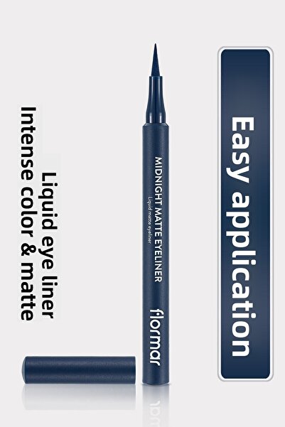 Flormar Flormar Midnight Matte Eyeliner 03 Dark Blue