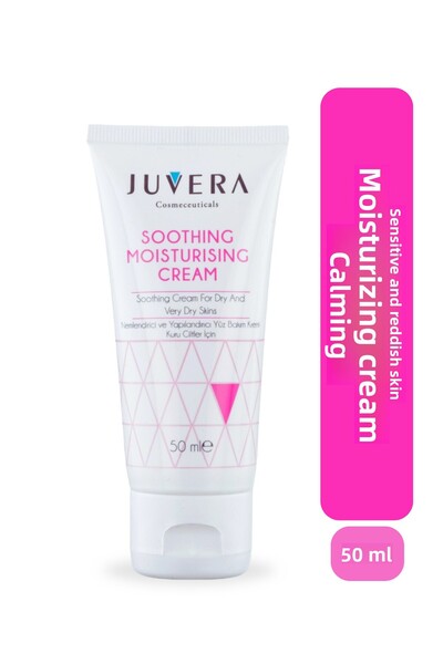 JUVERA Cosmeceuticals كريم مرطب مضاد للاحمرار للبشرة الحساسة والجافة - كريم م...