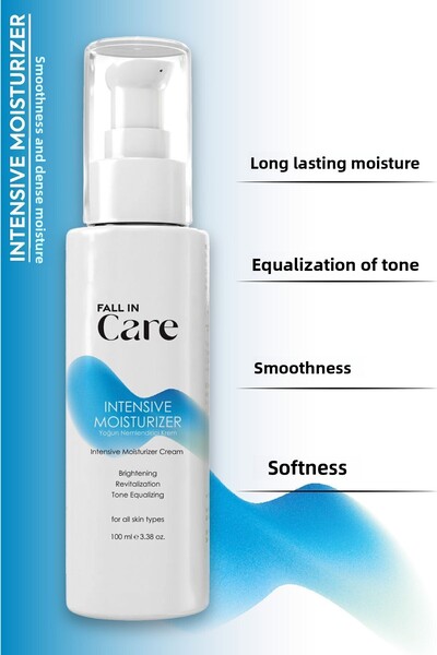 FALL IN CARE 100 ml Strengthening Intensive Moisturizer - Water Based Brightening and Skin Barrier Care Cream