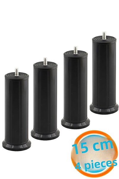 NZB 4 Pieces Furniture Base Tv Unit Heightening Leg Robot Vacuum Cleaner Comp...