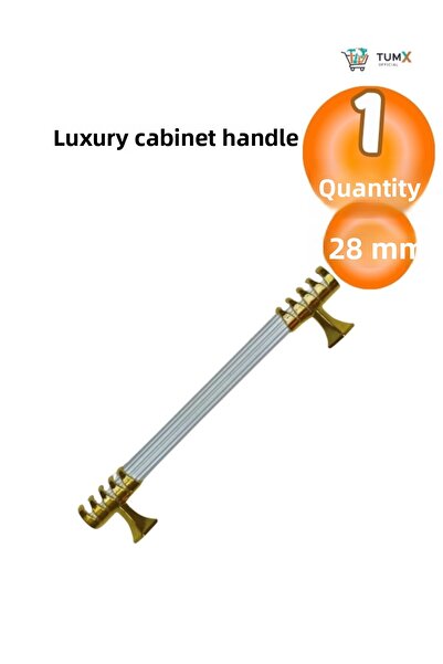 TUMX Luxury Cabinet Cupo Wardrobe Handles 96mm - 224mm Furniture Handles (1 Piece)