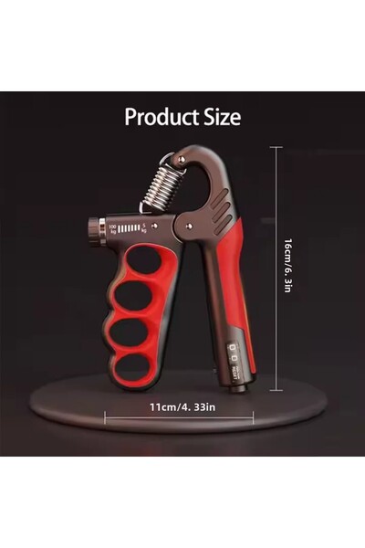 EVİMA Professional 5-100 kg Basan Adjustable Hand Wrist Arm Strengthener Hand Spring with Numerator