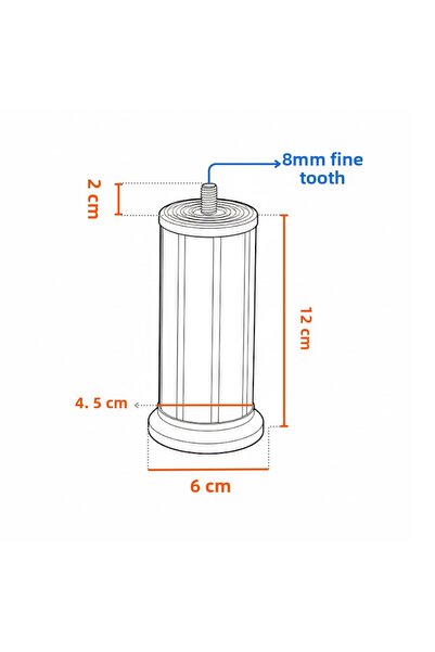 NZB (4 Pieces) Furniture Base Tv Unit Heightening Leg Support Leg 12 cm White Plastic