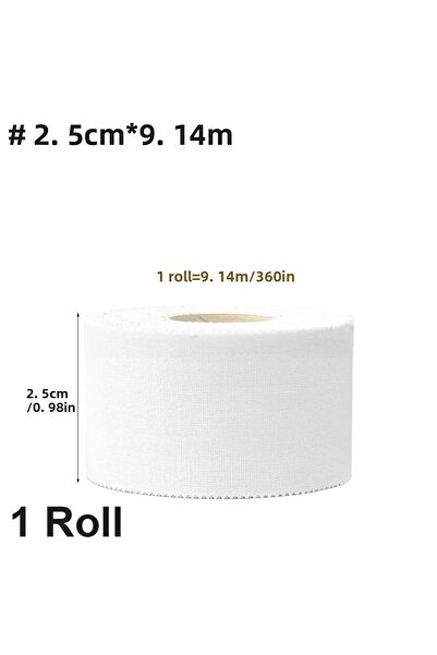 Choice 1 Roll White Self-Adhesive Kinesiology Tape Skin-Friendly Elastic Spor...