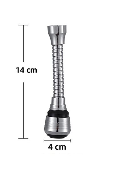 KTT Flexible Water-Saving 2-Mode Faucet Head with Hose, Stylishly Designed Functional Product