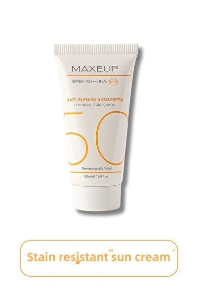 Maxeup Water-Based Anti-Blemish Spf50+ Facial Sunscreen for All Skin Types | ...