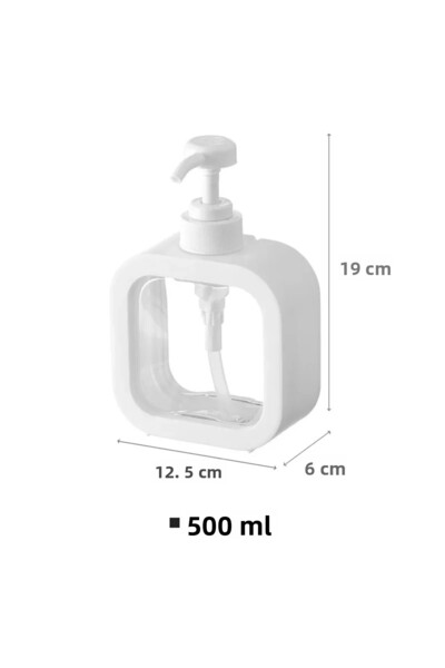 Choice موزعات صابون الحمام 500 مل 300/500 مل قابلة لإعادة التعبئة وحامل جل الاستحمام والشامبو واللوشن والسفر المحمول
